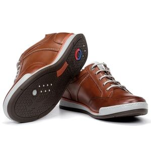 NEW! Fluchos Etna: Men's Shoes With Removable Insoles Brown Leather  Model F0148
